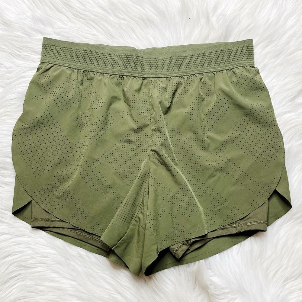 Avia Athletic Running Shorts Army Green Size Small
